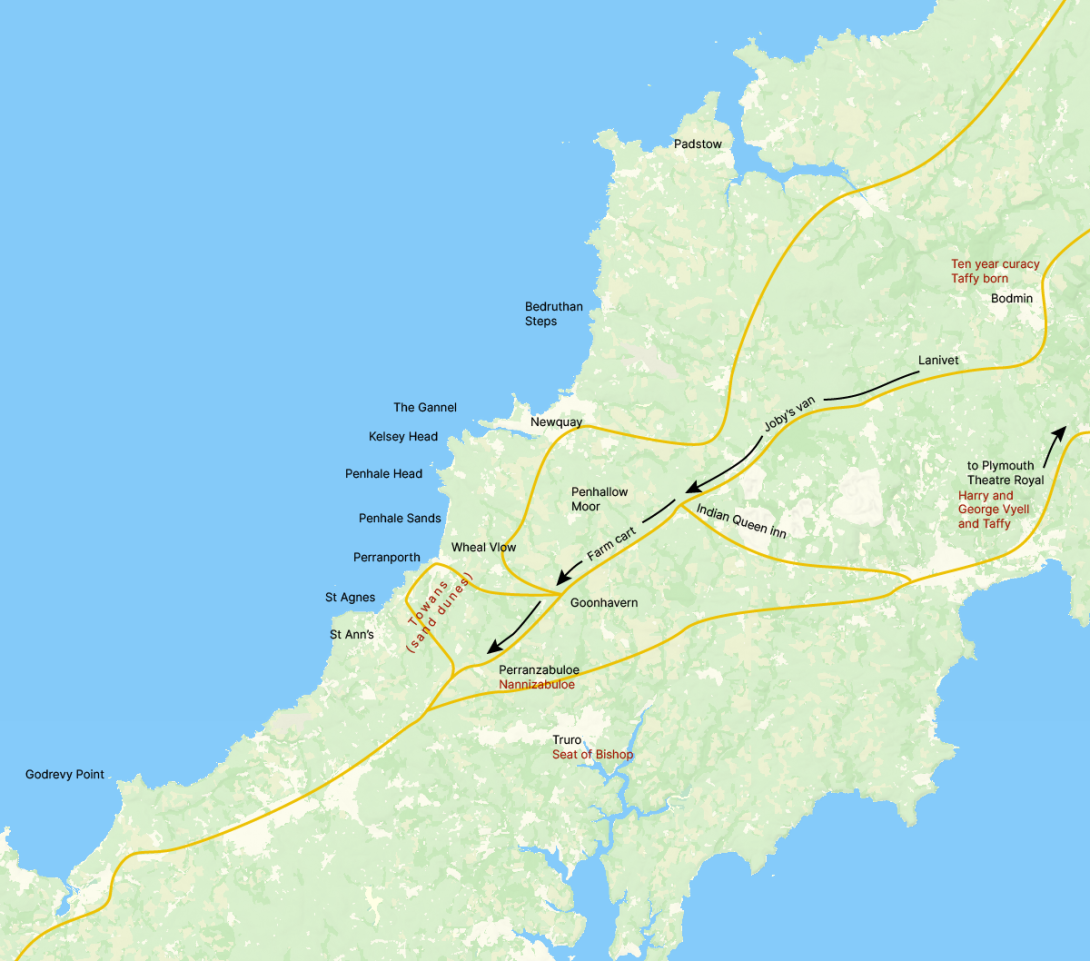 map for The Ship of Stars