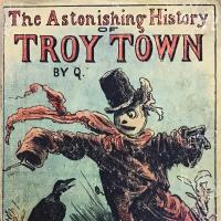 Troy Town cover showing scarecrow