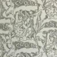 small section of endpaper from book